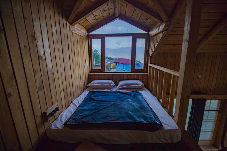 Loghouse At Khajjiar Lake Exterior foto